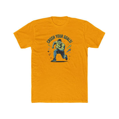 Crush Your Goals T-Shirt — Motivational Fitness Tee for Gym & Workout