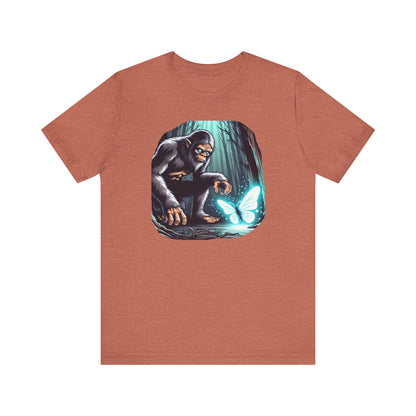 Found in the woods, Unisex Jersey Short Sleeve Tee - Psychonaut Swag