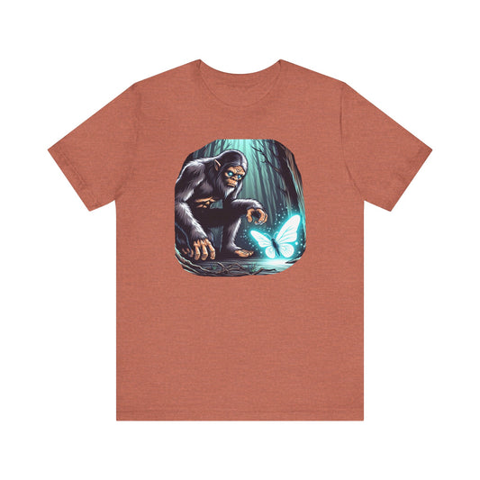 Found in the woods, Unisex Jersey Short Sleeve Tee - Psychonaut Swag