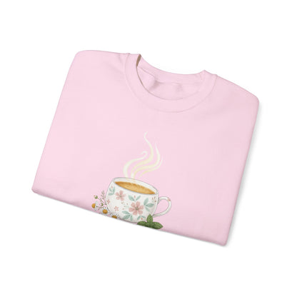 Sip and Soothe, Unisex Heavy Blend™ Crewneck Sweatshirt