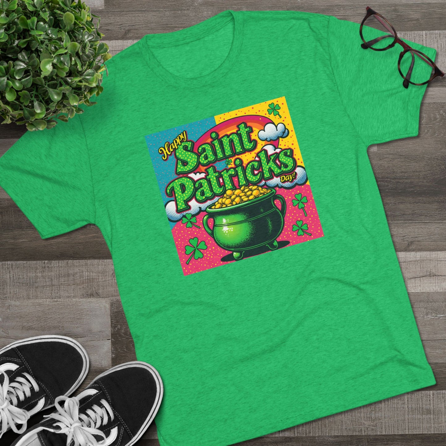 Saint Patrick's Day Pot of Gold Tee — Happy Saint Patrick's Graphic T-Shirt