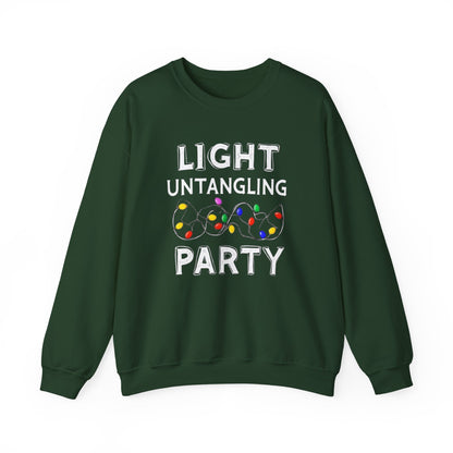 Light Untangling Party, Unisex Heavy Blend™ Crewneck Sweatshirt