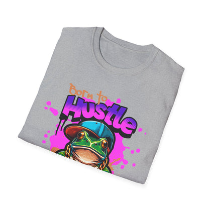Hustle Frog, Unisex Softstyle T-Shirt