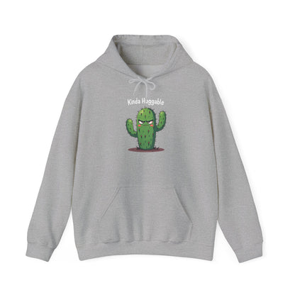 Kinda Huggable, Unisex Heavy Blend Sweatshirt, Comfy Gift, Funny Plant Lover Apparel, Perfect for Casual Outings, Spring Celebration - Psychonaut Swag