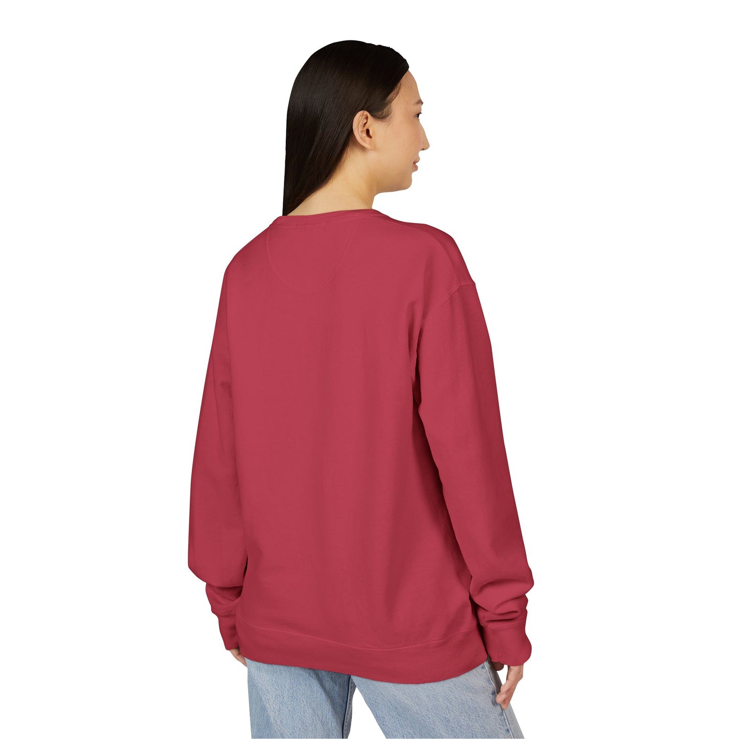 Christmas Tree sweater, Unisex ComfortWash® Garment Dyed Crewneck Sweatshirt