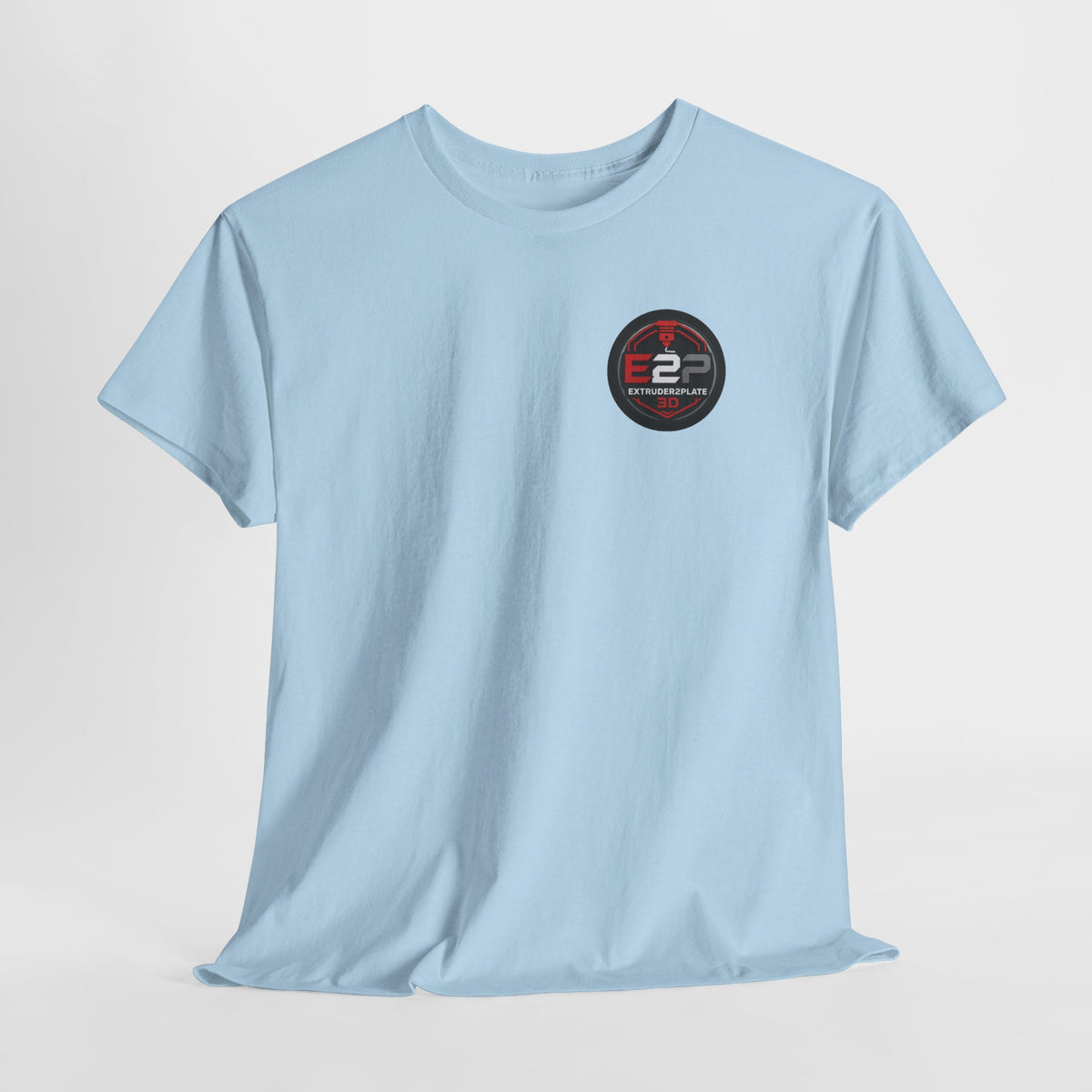 Extruder2Plate3D, Poop Happens T‑Shirt — Funny Cartoon 3D Printer Graphic Tee