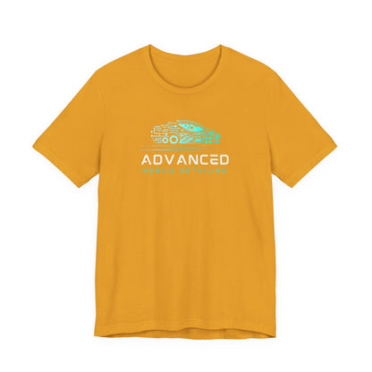 Advanced Mobile Detailing, Super soft style, Unisex Tee, Car Enthusiast Shirt, Automotive Gift, Stylish Car Wash Tee, Perfect for Mechanics, Birthday or Holiday Gift