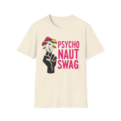 Psychonaut Swag Handful, T-Shirt, Unisex Graphic Tee, Gift for Psychedelic Lovers, Trendy Softstyle Shirt, Creative Fashion Statement, Cool Casual Wear - Psychonaut Swag