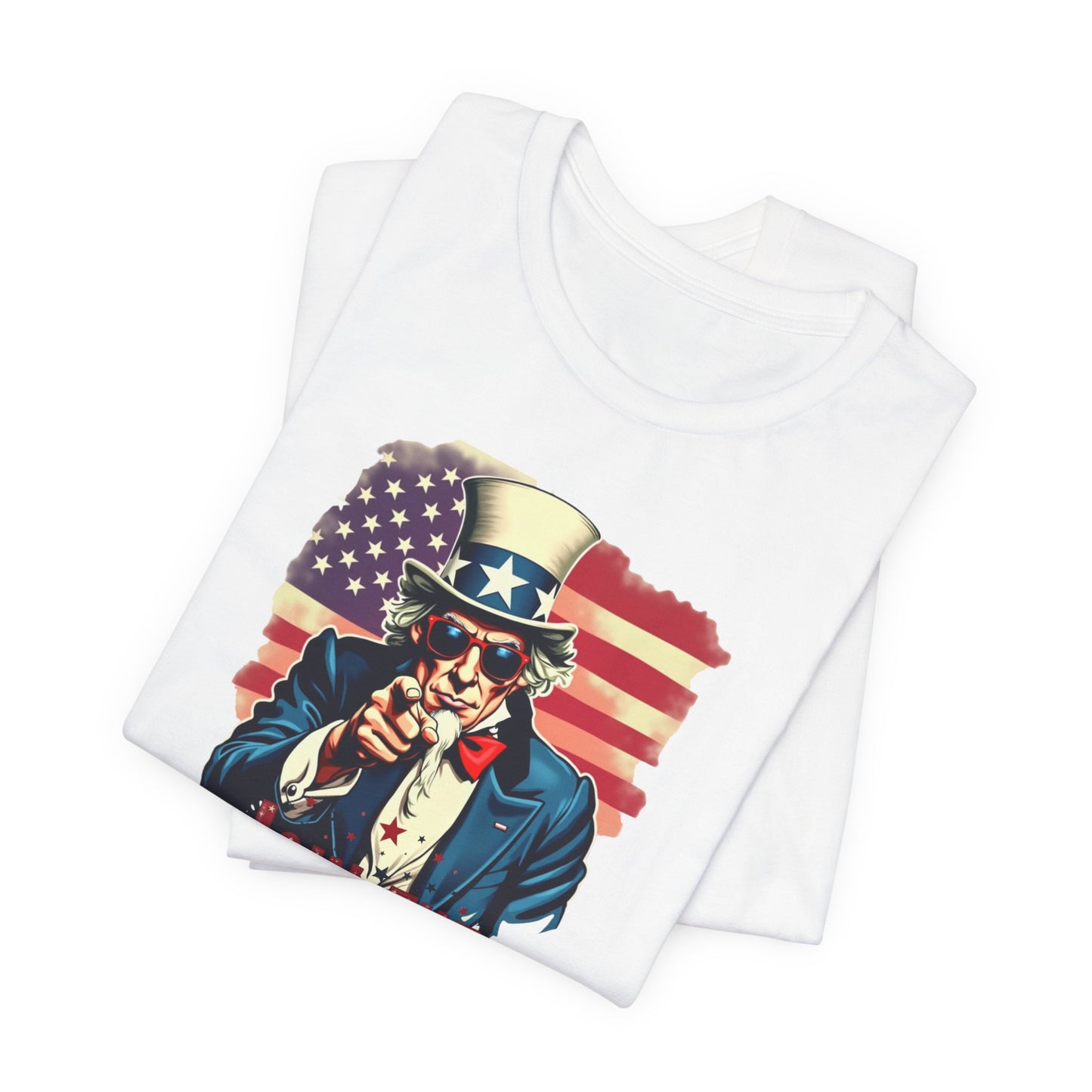 Revolution Uncle Sam T-Shirt — "Join the Revolution" Patriotic Graphic Tee