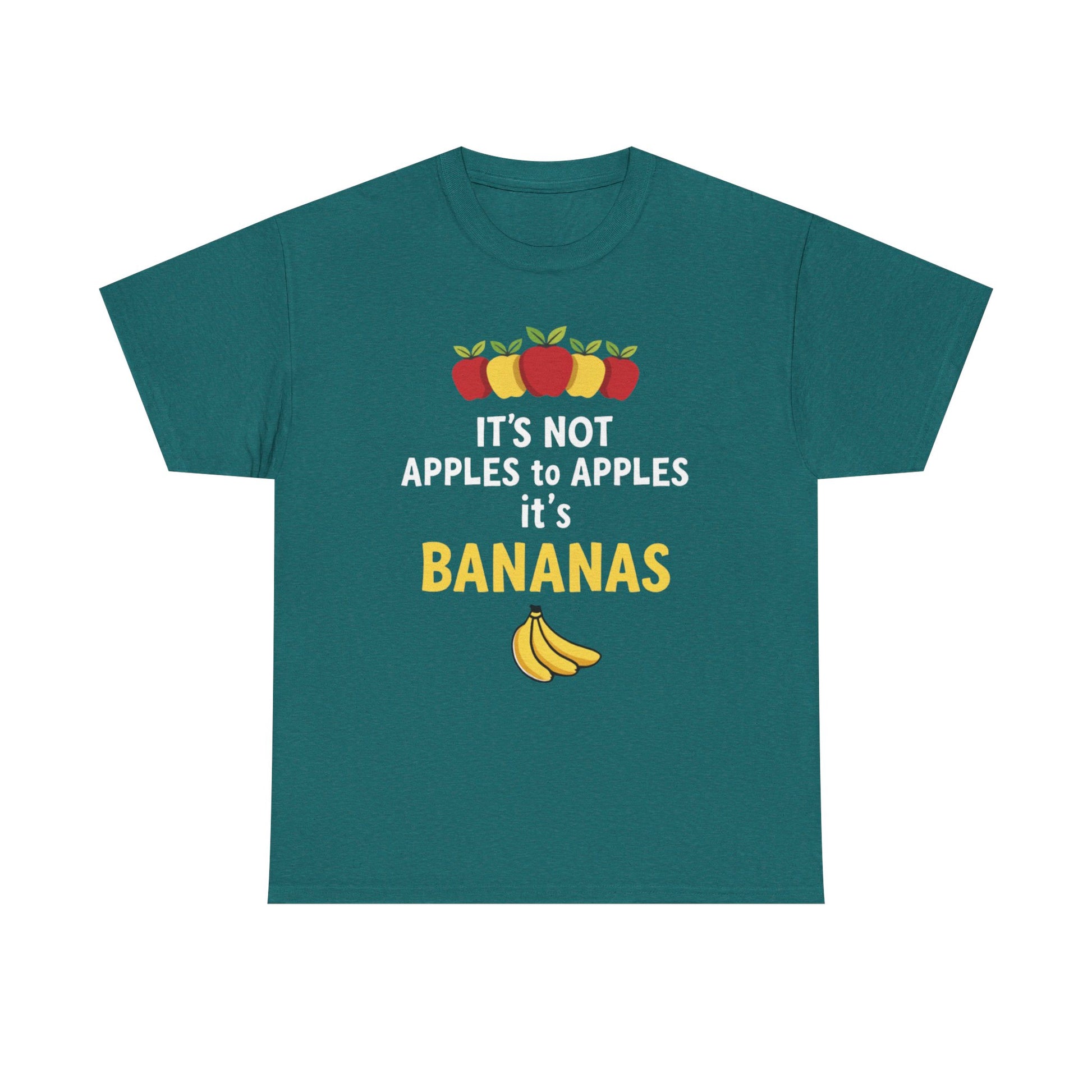 Funny Banana T-Shirt: It's Not Apples to Apples, Cute Graphic Tee for Food Lovers, Gift for Birthdays, Casual Wear, Humor Shirt - Psychonaut Swag
