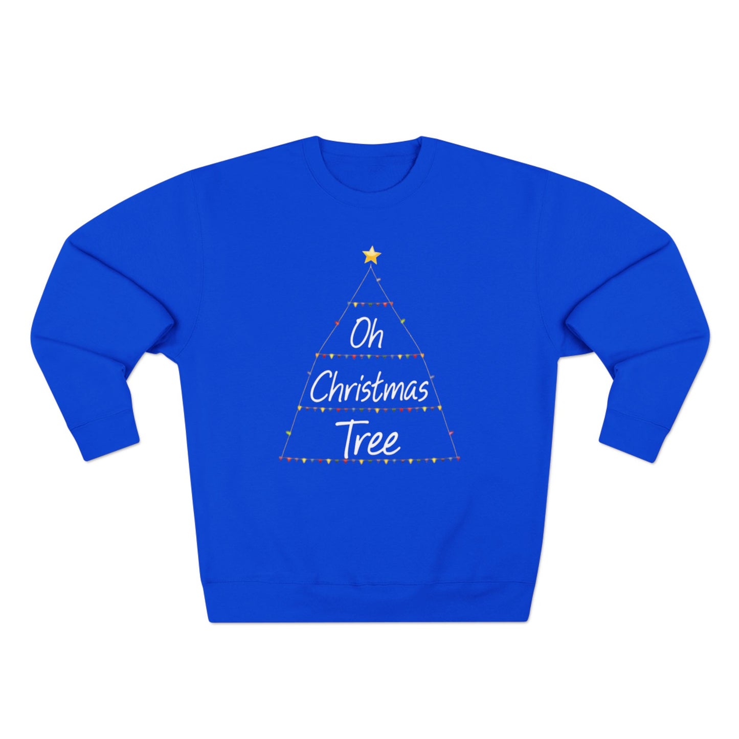 Oh Christmas Tree Sweatshirt — Minimal Holiday Crewneck