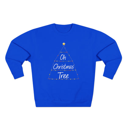 Oh Christmas Tree Sweatshirt — Minimal Holiday Crewneck