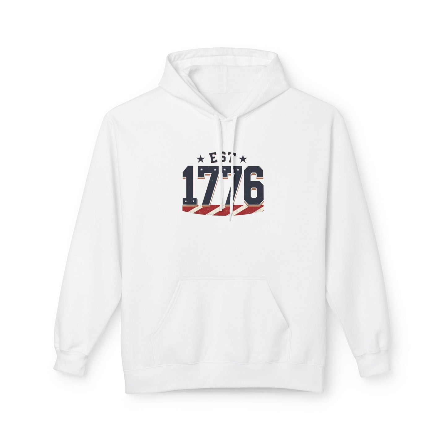 1776 American Hoodie — Patriotic Independence Day Sweatshirt