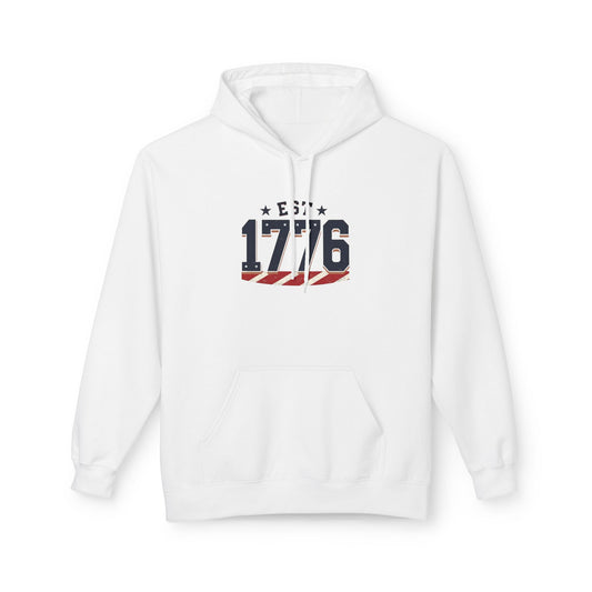 1776 American Hoodie — Patriotic Independence Day Sweatshirt