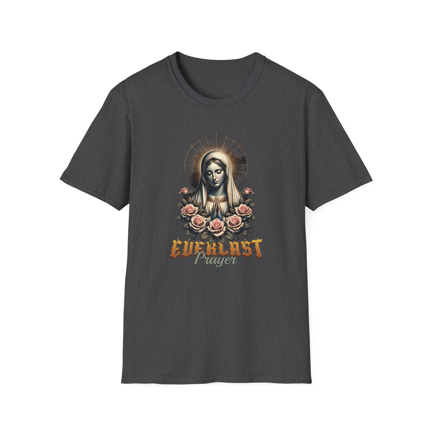 Prayer Rose T-Shirt — Vintage Madonna 'Everlast Prayer' Graphic