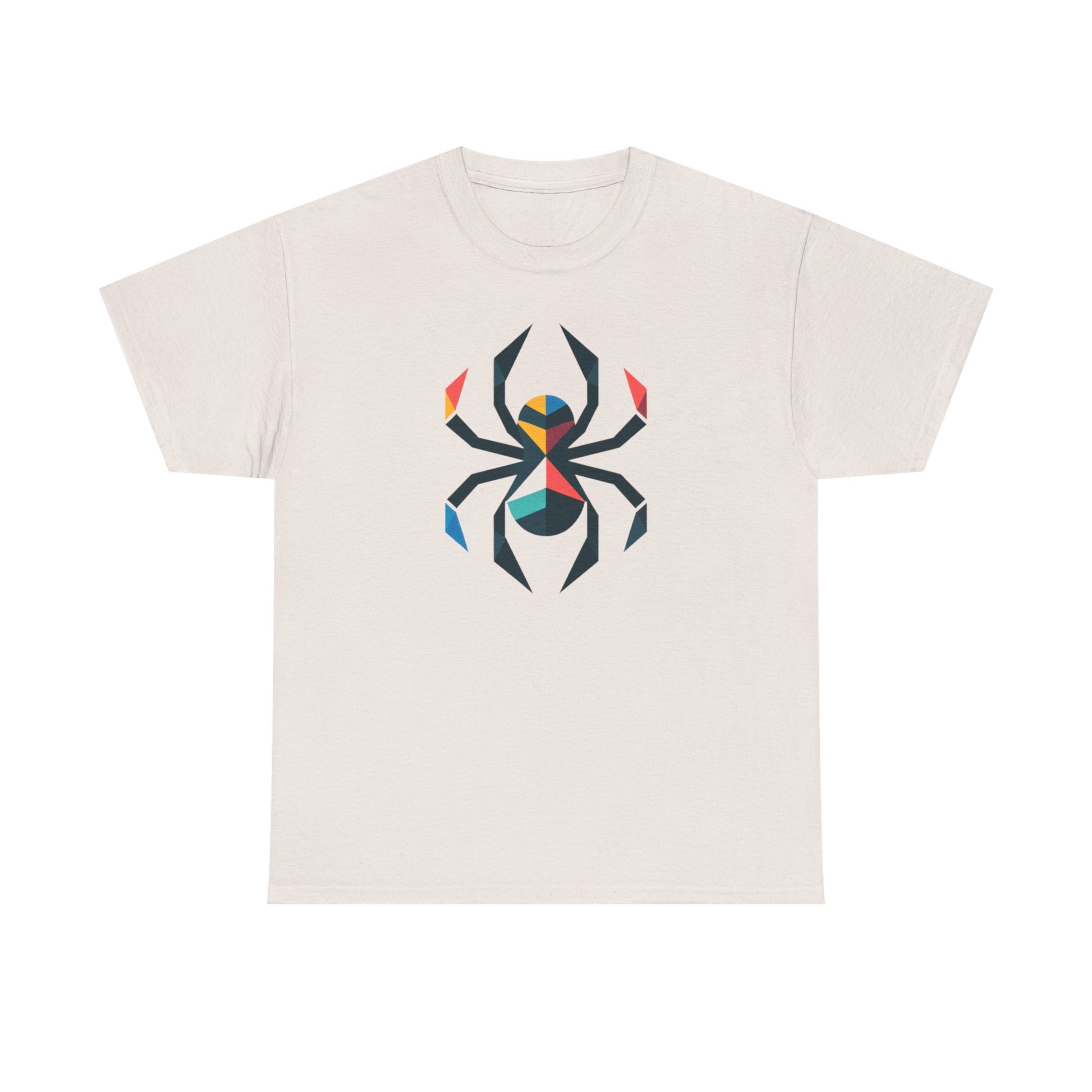 Colorful Spider, Graphic Unisex Heavy Cotton Tee - Psychonaut Swag