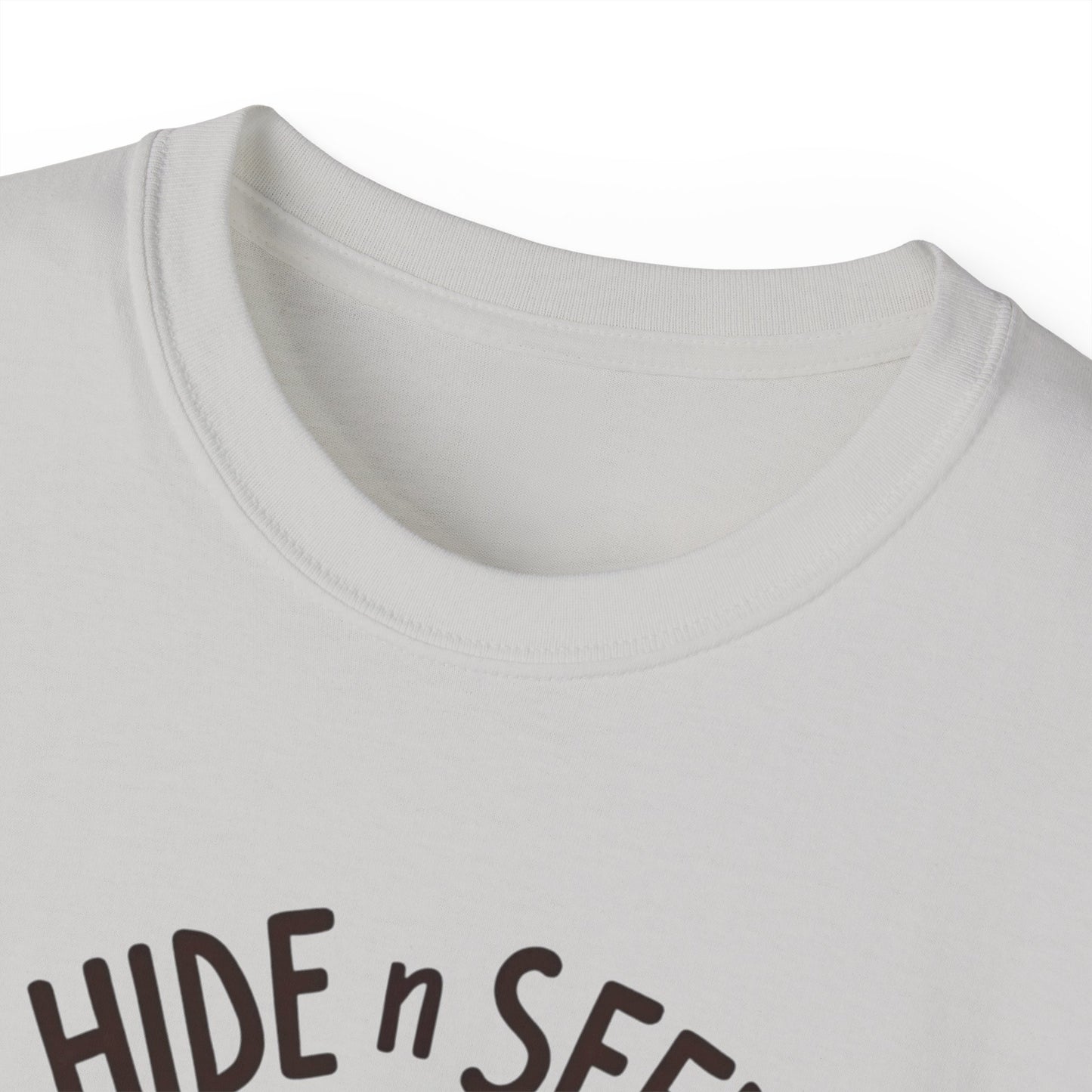 Hide n Seek Champ T-Shirt — Funny Bigfoot Sasquatch Tee