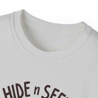 Hide n Seek Champ T-Shirt — Funny Bigfoot Sasquatch Tee