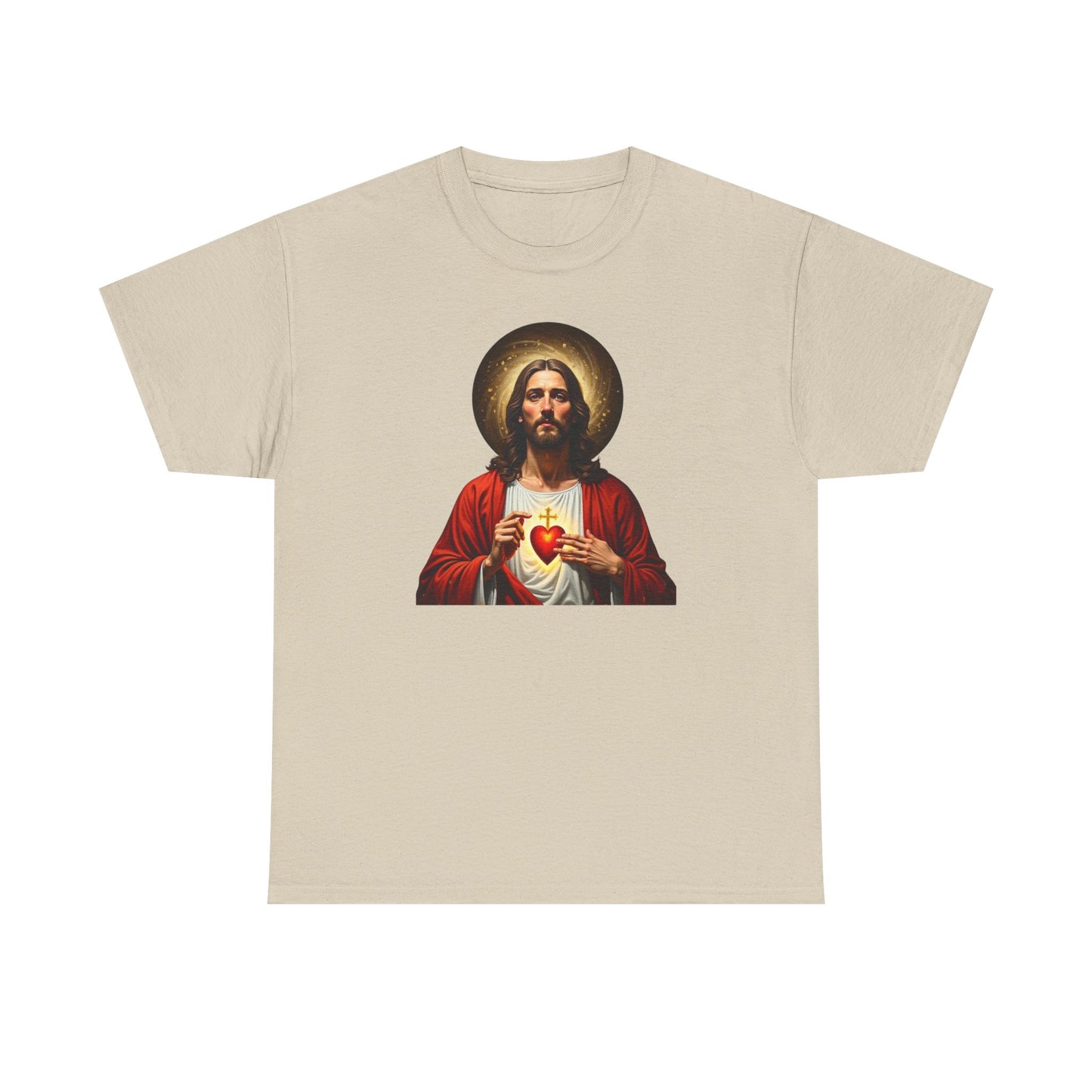 Sacred Heart Jesus T-Shirt — Vintage Religious Christian Tee