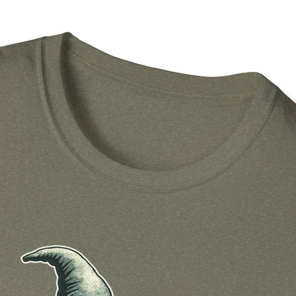 Whimsical Gnome Lawn Enforcement Unisex T-Shirt, Funny Gift for Men, Unique Humor Tee, Cozy Casual Wear, Perfect for Birthdays & Celebrations - Psychonaut Swag