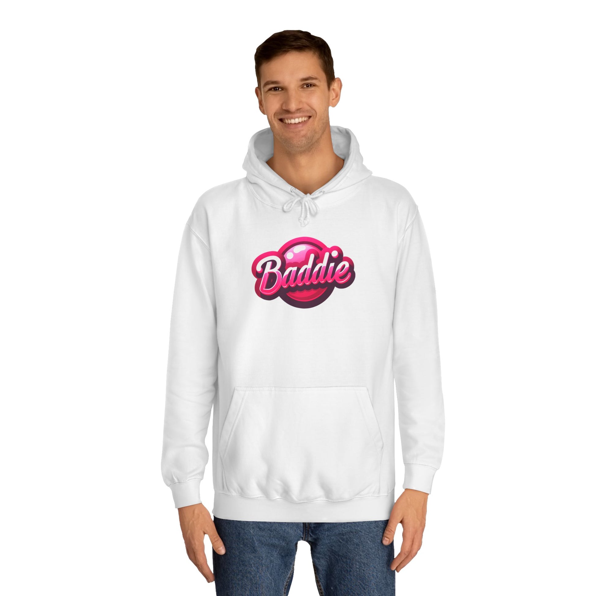 Baddie, Unisex College Hoodie - Psychonaut Swag