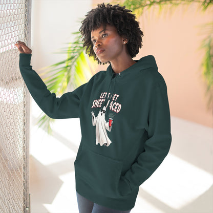 Let's Get Sheet-Faced Hoodie — Funny Ghost Halloween Pullover