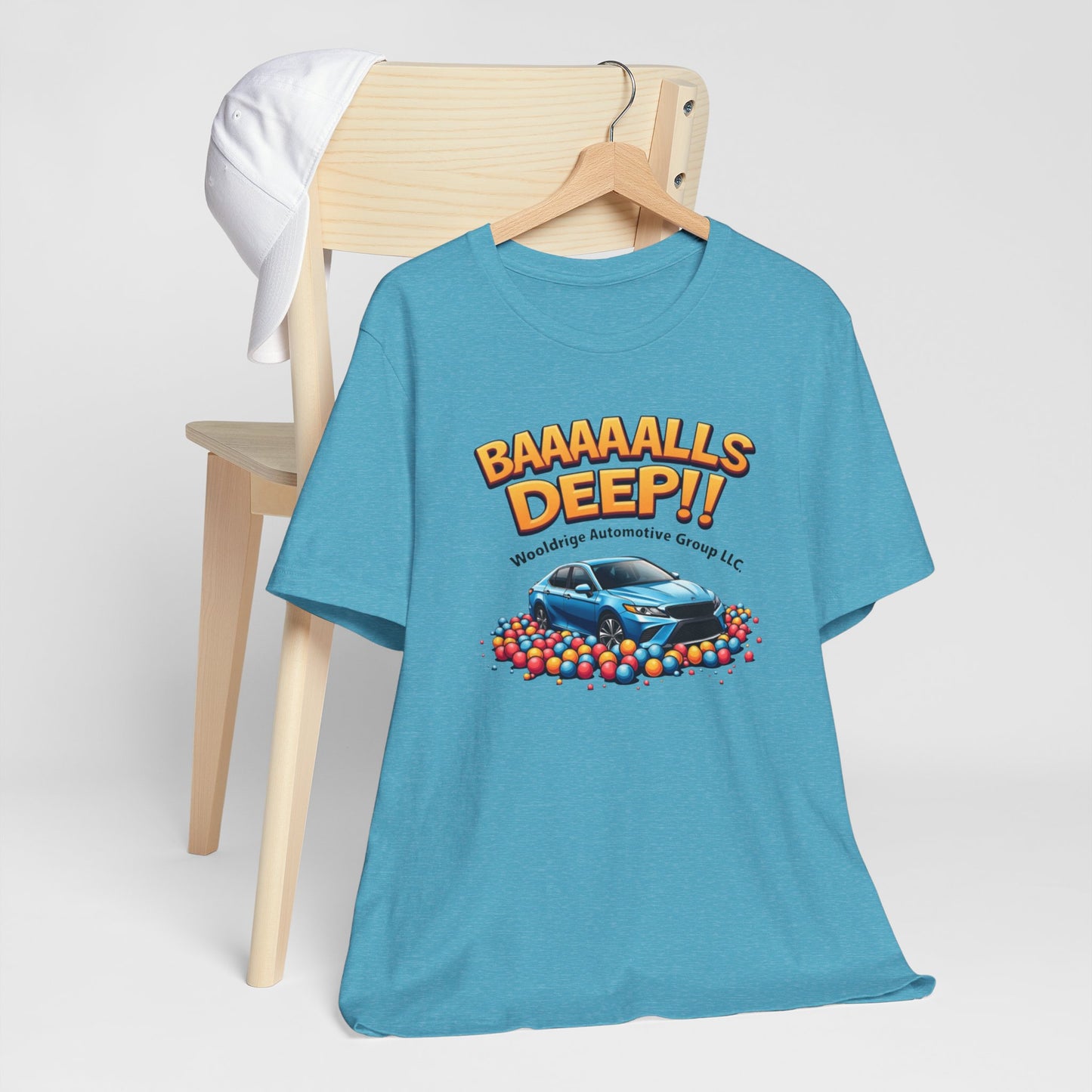 Baaaallls Deep, Unisex Jersey Short Sleeve Tee
