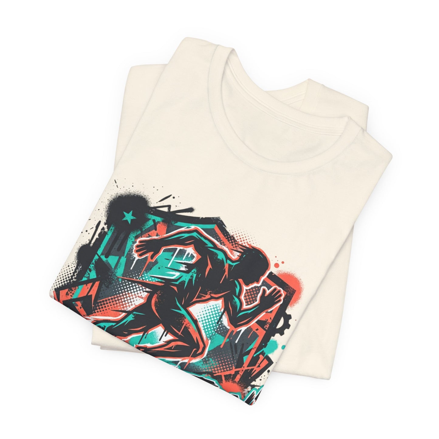 Sports Massage T-Shirt — Athletic Runner Graphic Tee
