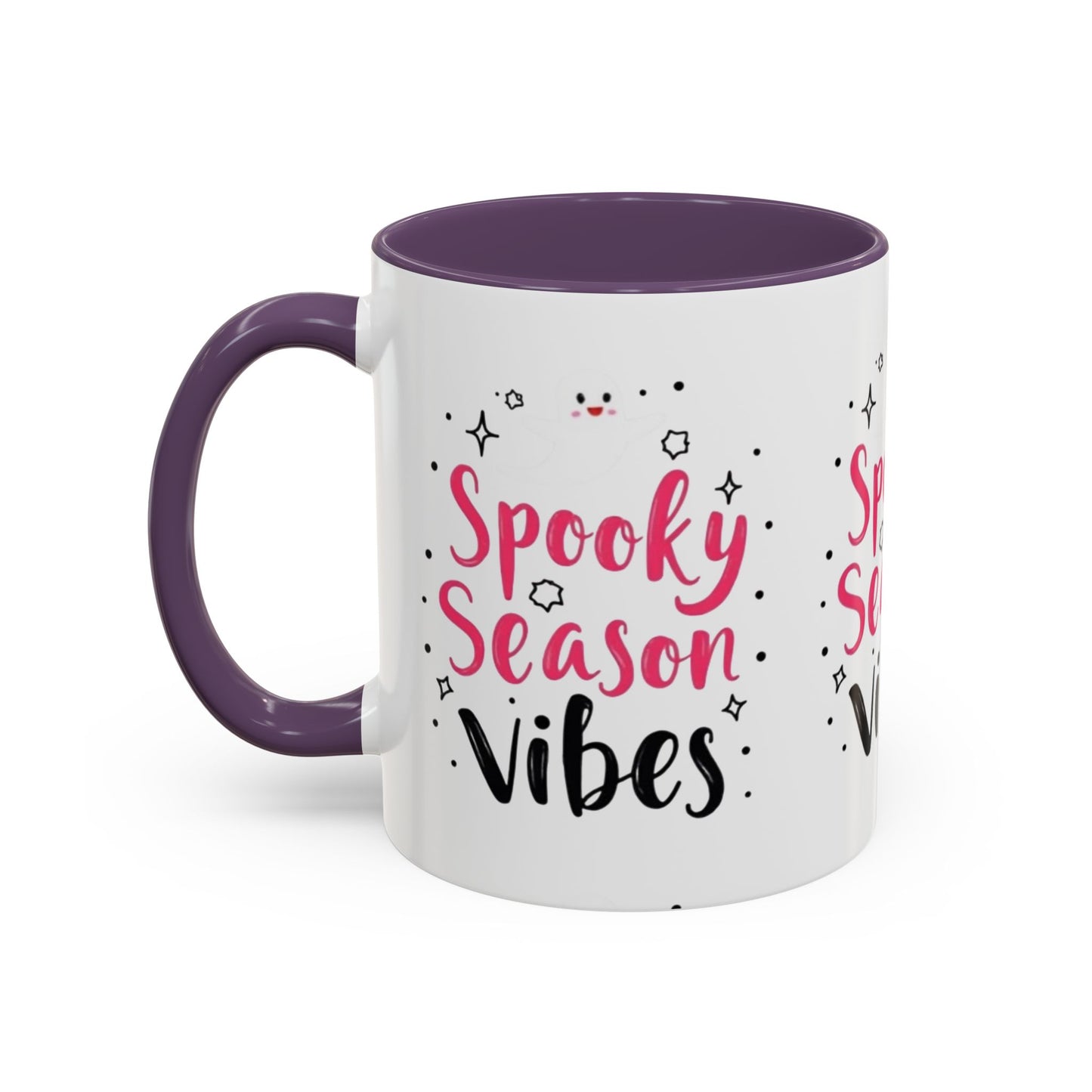 Spooky Season Vibes Accent Coffee Mug (Halloween 11/15oz)