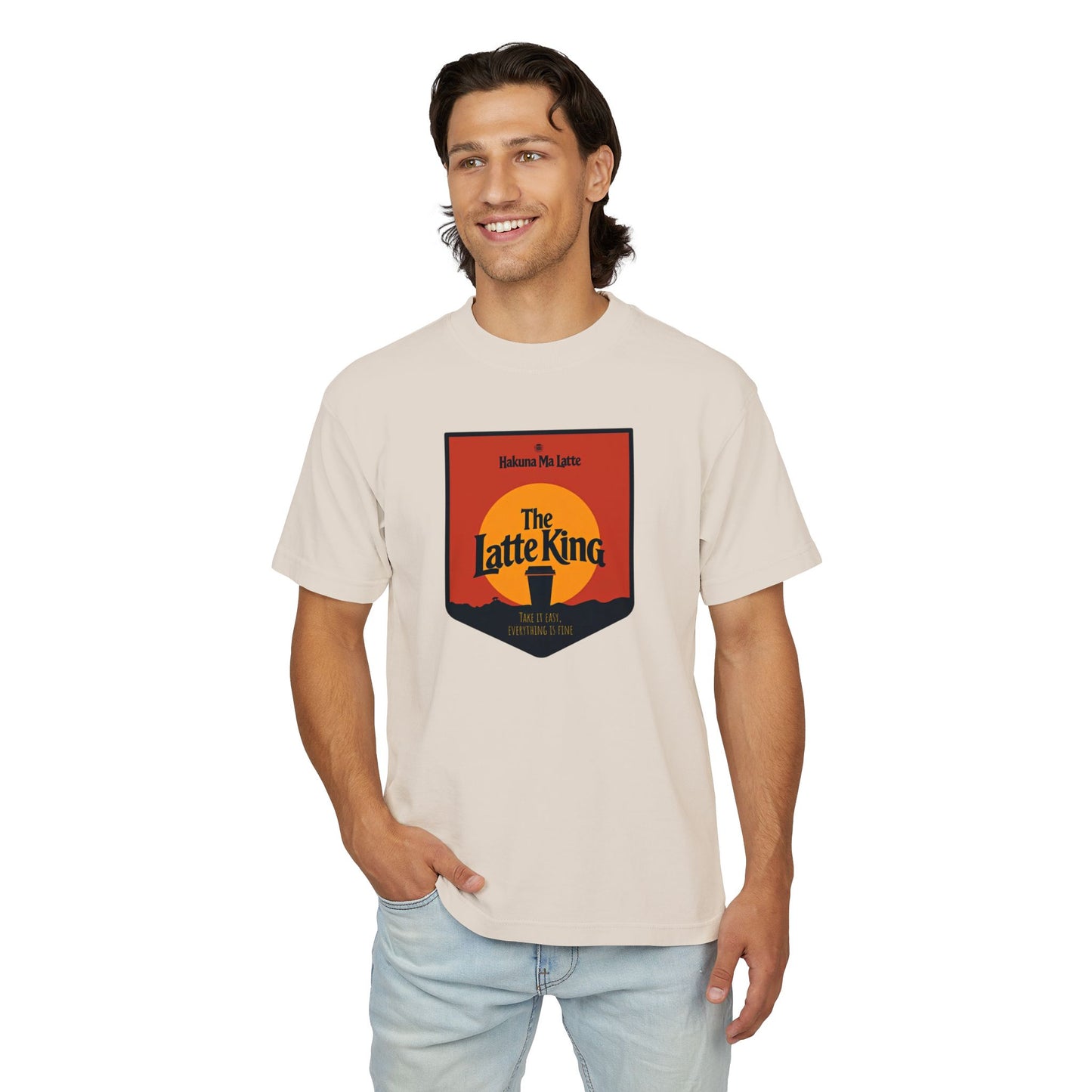 The Latte King, Unisex Urban Heavy Tee
