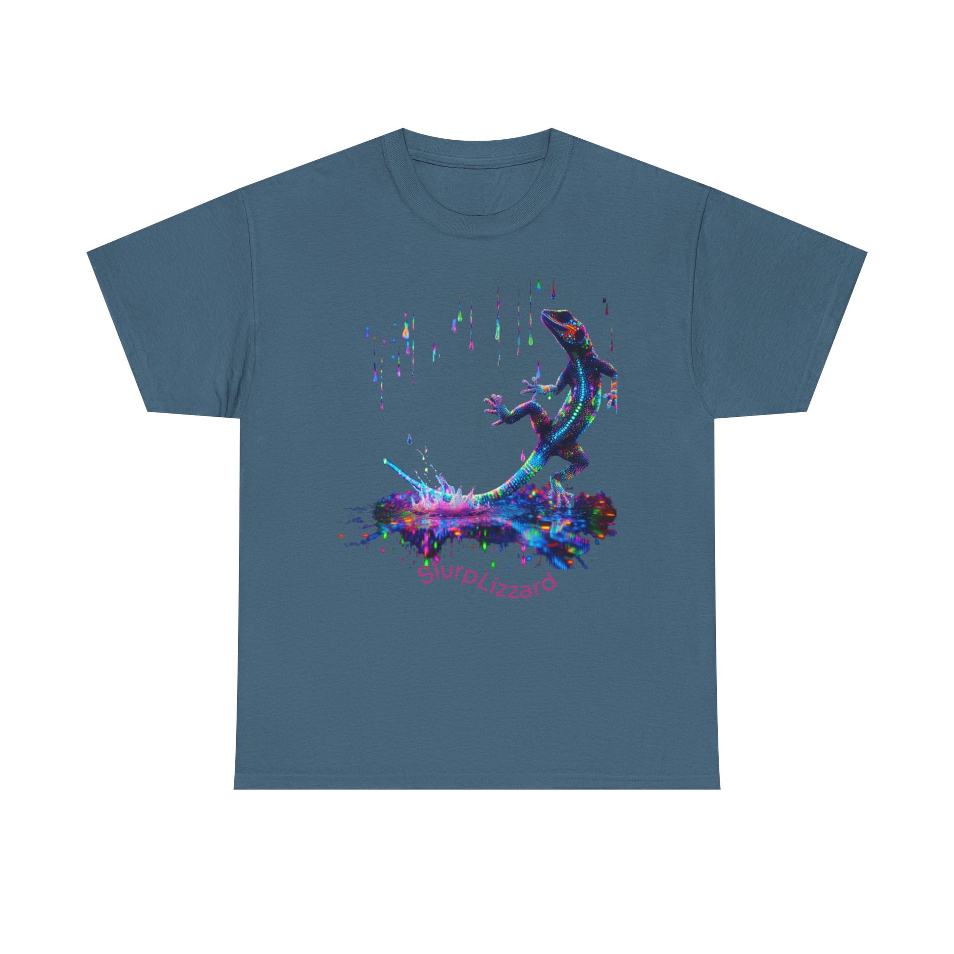 Slurp Lizzard, Unisex Heavy Cotton Tee - Psychonaut Swag