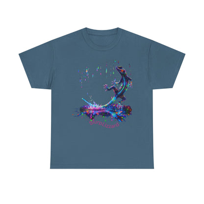 Slurp Lizzard, Unisex Heavy Cotton Tee - Psychonaut Swag