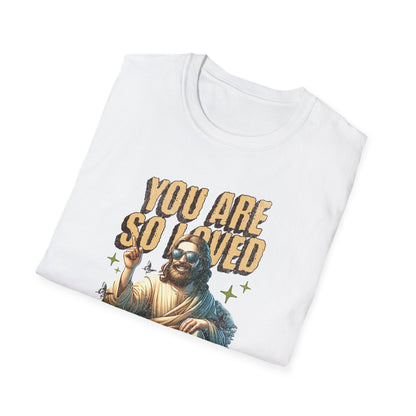 You Are So Loved T-Shirt — Inspirational Vintage Jesus Graphic Tee