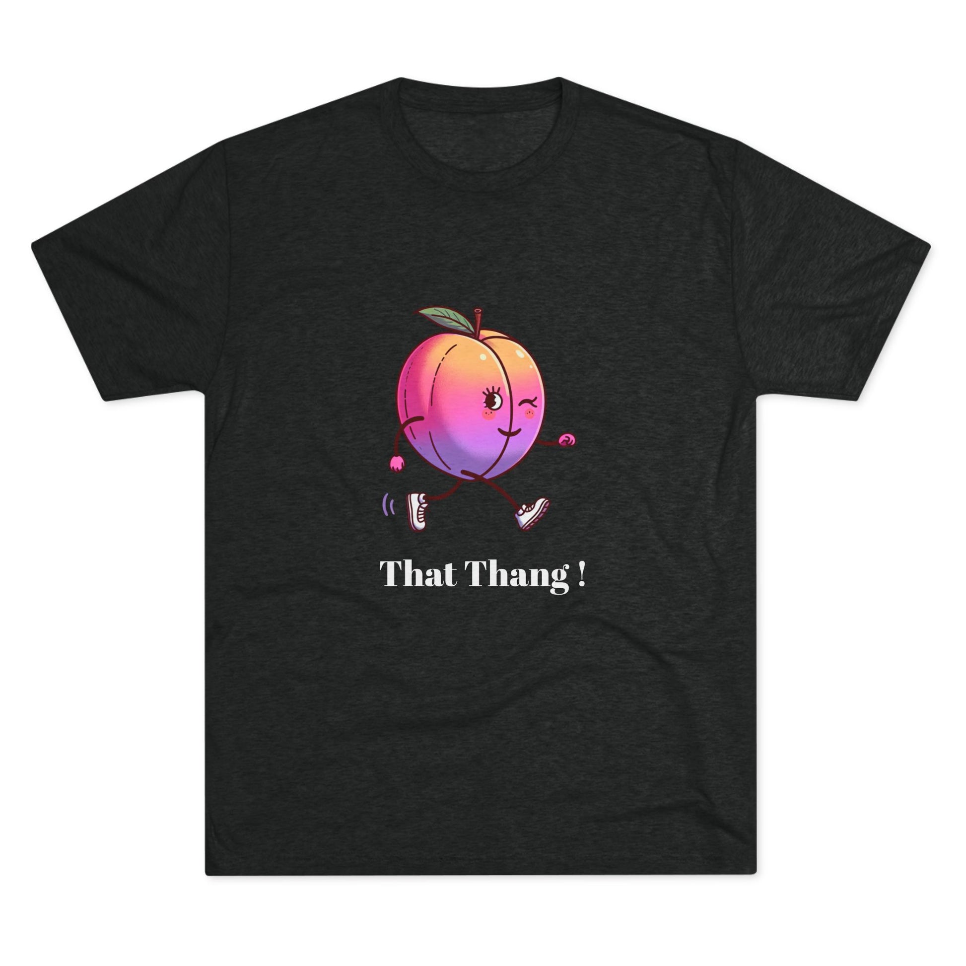 When a nice peach walks by, you gotta look. Unisex Tri-Blend Crew Tee - Psychonaut Swag