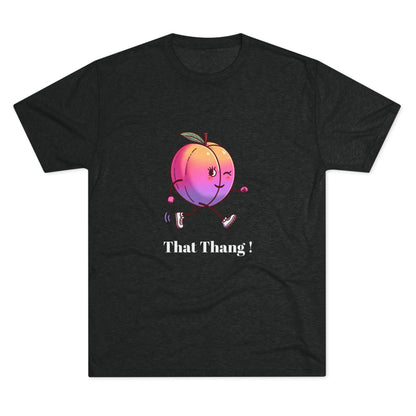 When a nice peach walks by, you gotta look. Unisex Tri-Blend Crew Tee - Psychonaut Swag