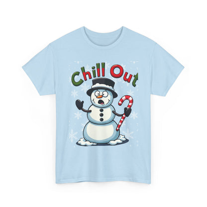 Chill Out Snowman T‑Shirt