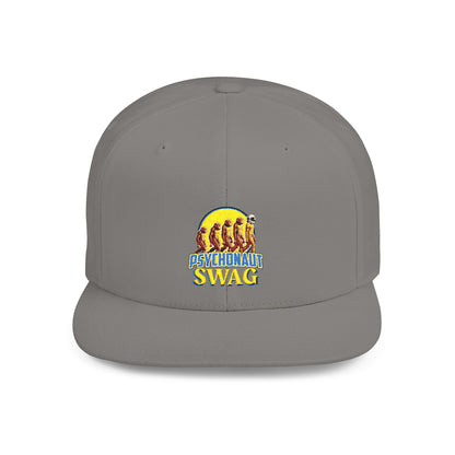 Psychonaut swag, small biz Snapback Hat, Fun and Funky Cap for Festivals, Parties, Gifts for Friends, Statement Headwear, Unisex Style