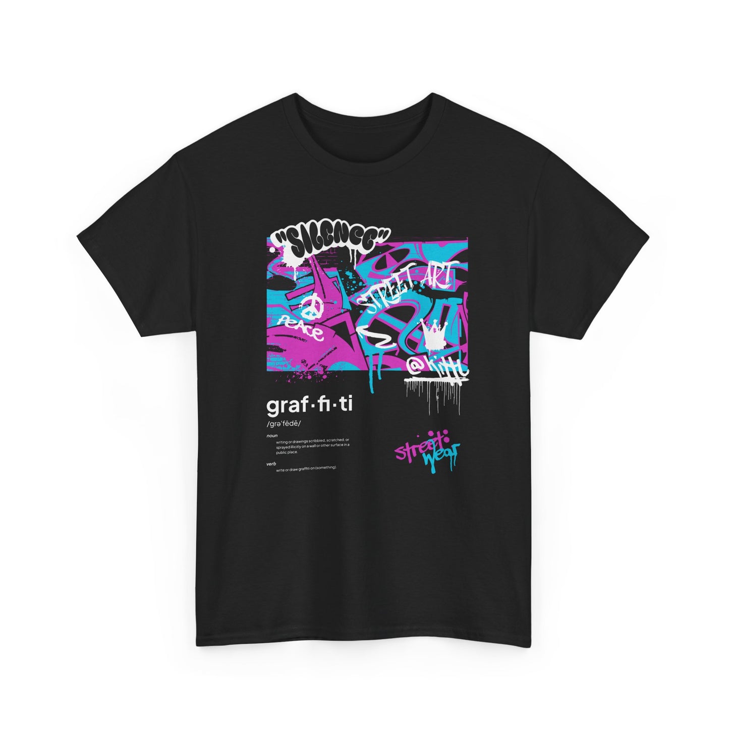Graffiti style, Unisex Heavy Cotton Tee