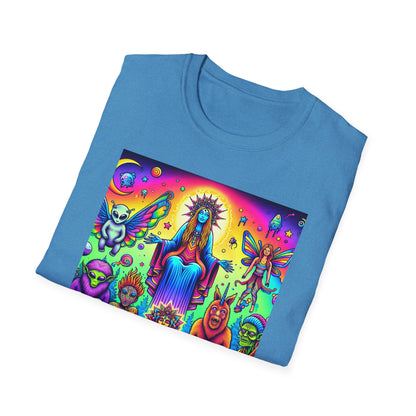 Mythical Creatures Unisex Softstyle T-Shirt - Last Supper Style - Psychonaut Swag