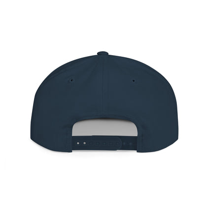 Fix Your Face-Leah, Flat Bill Snapback Cap, Trendy Snapback Hat, Funny Quote Hat, Casual Streetwear Cap, Unique Gift for Friends
