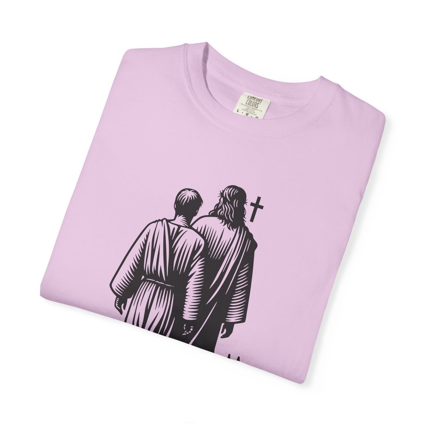 Christian T-Shirt — "His Love Is My Strength" Graphic Tee