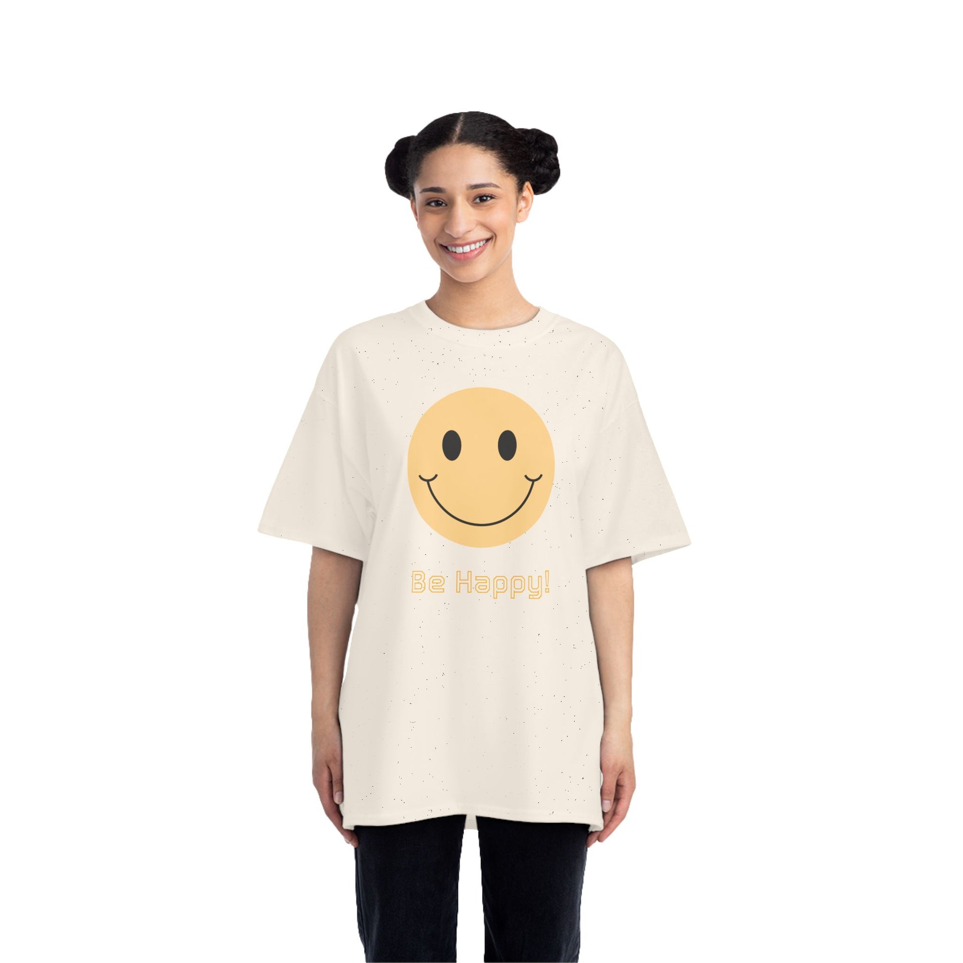 Be Happy, Beefy-T®  Short-Sleeve T-Shirt - Psychonaut Swag