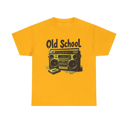 Old School Jam Box, Unisex Heavy Cotton Tee