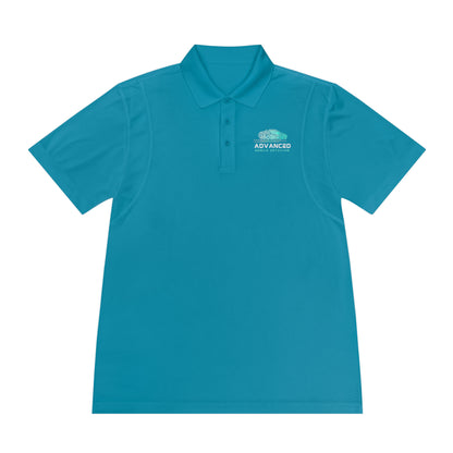Advanced Mobile, Men's Sport Polo Shirt, Activewear, Casual Dress Shirt for Men, Perfect for Outdoor Activities, Golf, and Everyday Wear