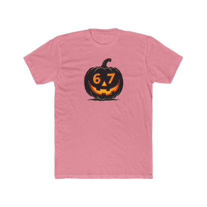 Halloween Jack-O'-Lantern Tee — 6/7 Pumpkin Graphic Shirt