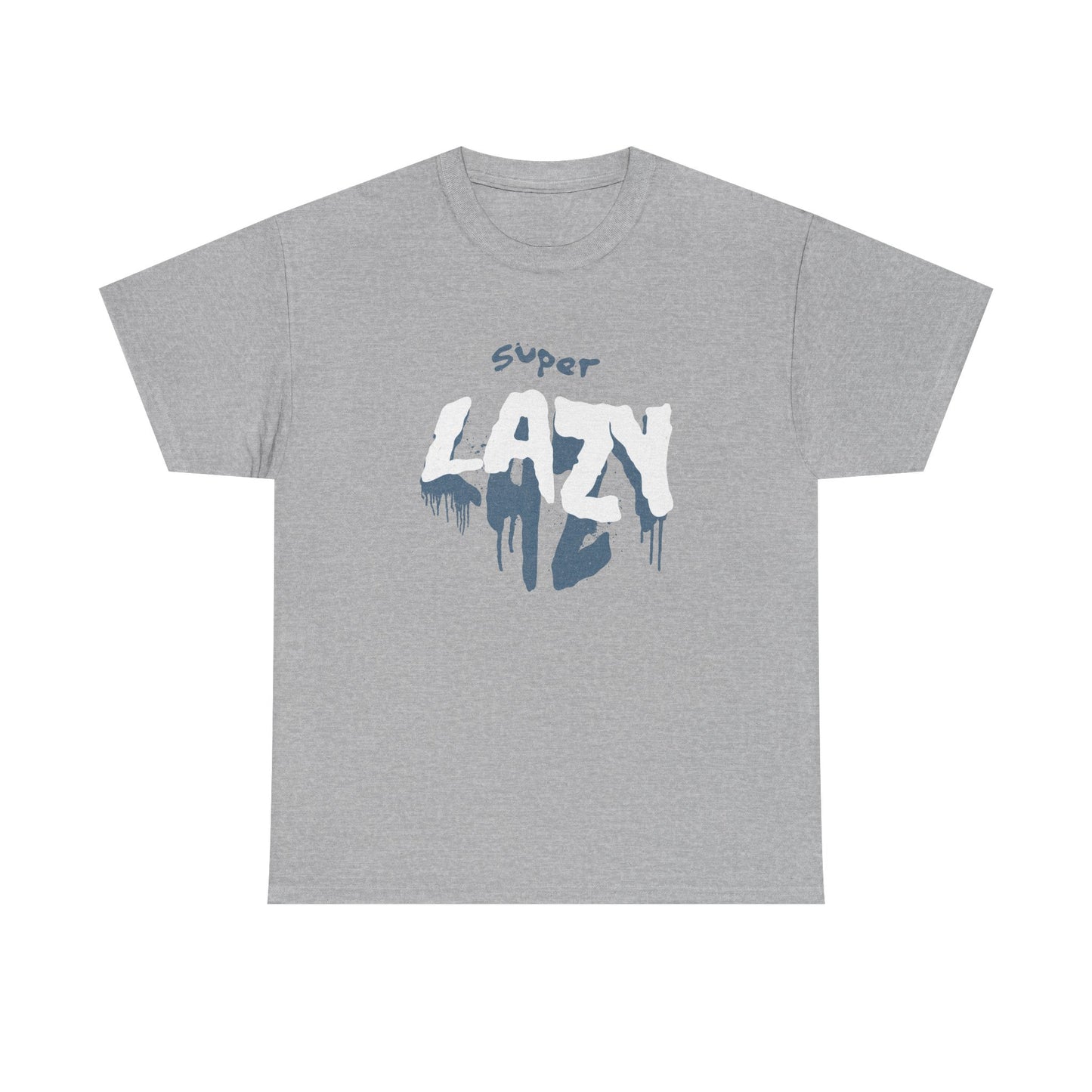 Super Lazy Graphic Tee — Casual Funny T-Shirt for Laid-Back Vibes