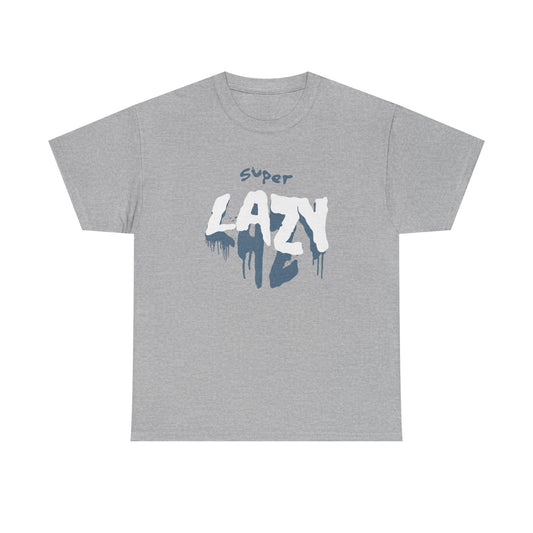 Super Lazy Graphic Tee — Casual Funny T-Shirt for Laid-Back Vibes