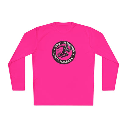 Sports Massage Long Sleeve Tee — "Body in Motion" Athletic Therapy Shirt