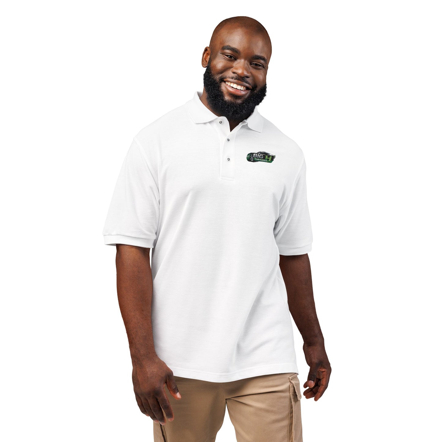 Mechanic Big H, Unisex Polo Shirt (Embroidery)