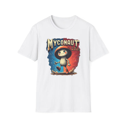 Myconaut Era, Cosmic Adventure T-Shirt, Myconaut Graphic Tee, Unisex Space Shirt, Gift for Gamers, Fun Vintage Style Tee - Psychonaut Swag